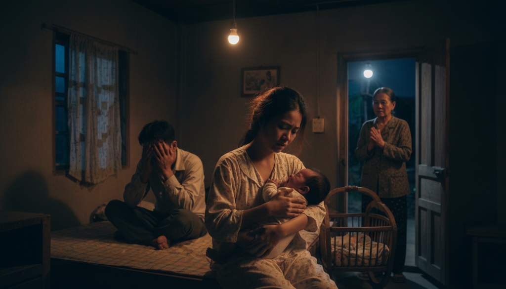 CÓ PHẢI BA MẸ ĐANG KIỆT SỨC VÌ NHỮNG ĐÊM THỨC TRẮNG CÙNG CON?