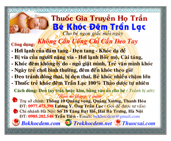 Bé khóc đêm trần lạc