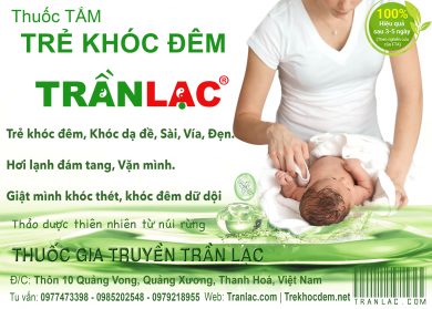 Thuốc Tắm Trị Khóc Dạ Đề