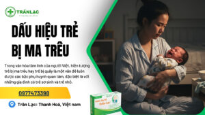 Dấu hiệu trẻ bị ma trêu